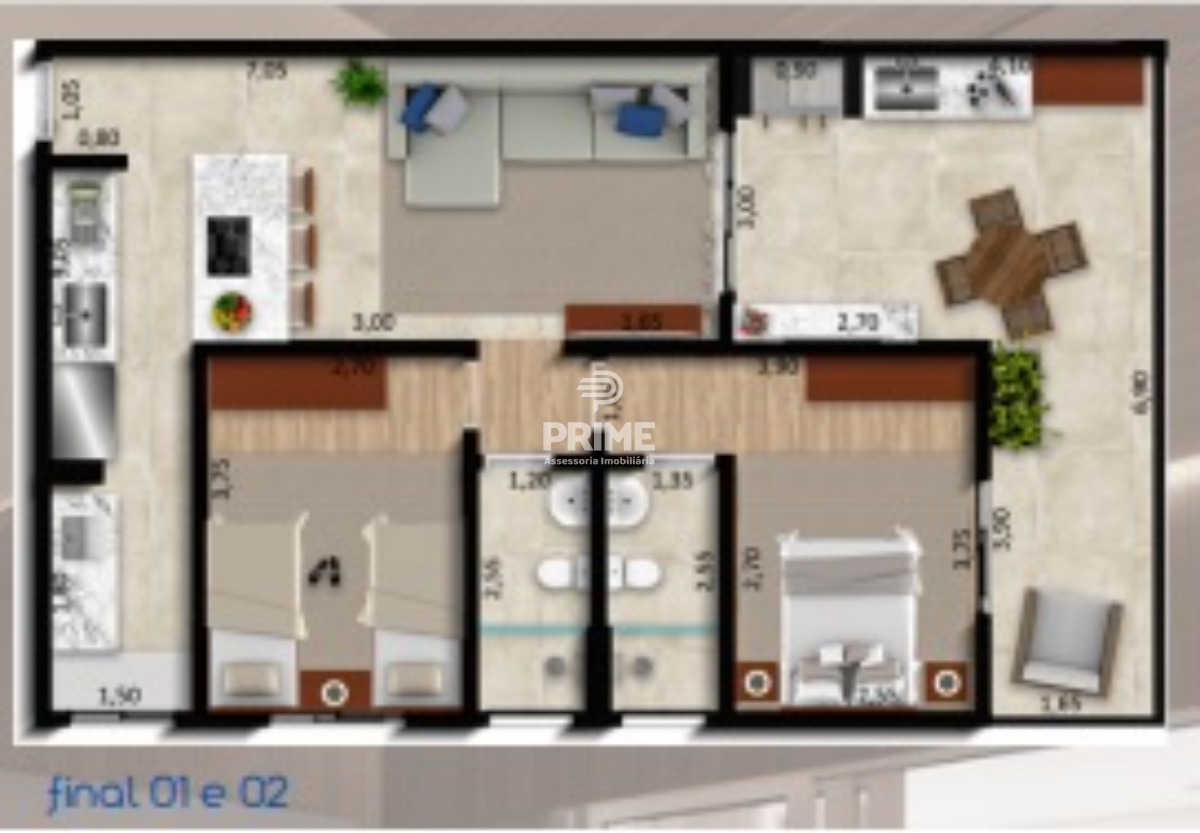 Apartamento à venda com 2 quartos, 82m² - Foto 18