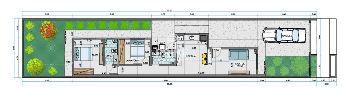 Casa à venda com 2 quartos, 72m² - Foto 4