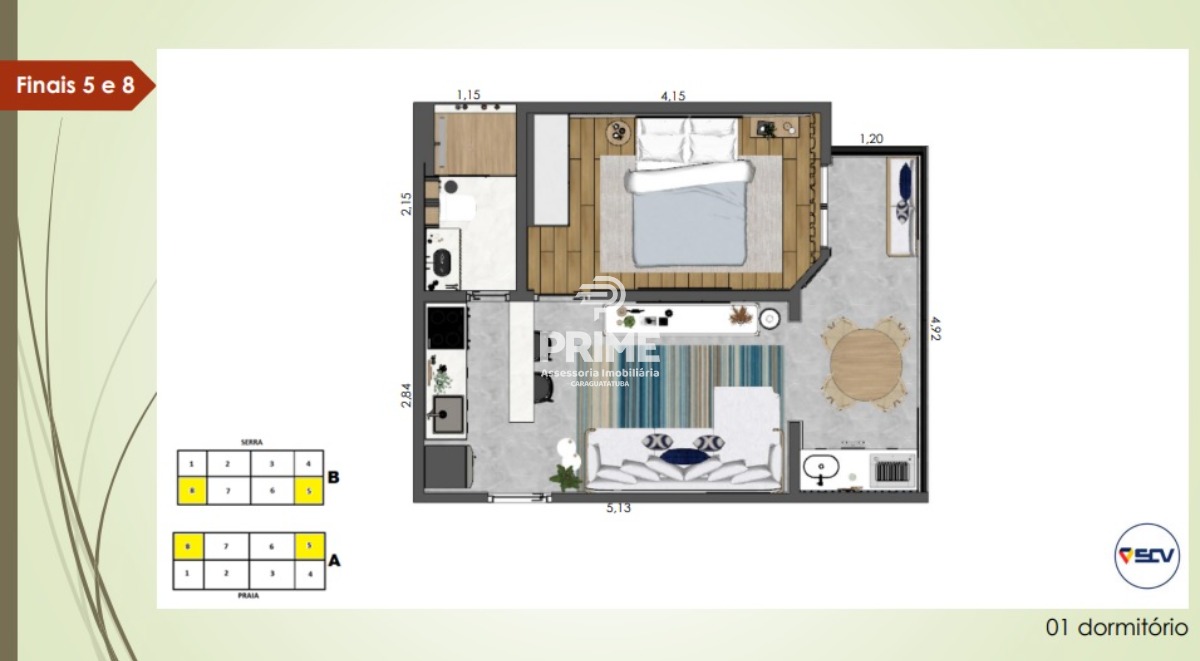 Apartamento à venda com 1 quarto, 28m² - Foto 22