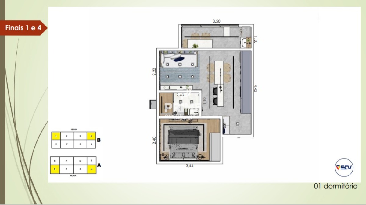 Apartamento à venda com 1 quarto, 28m² - Foto 24