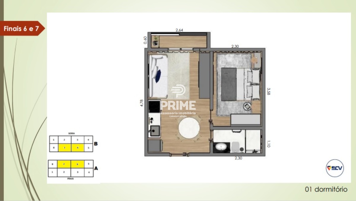 Apartamento à venda com 1 quarto, 28m² - Foto 23