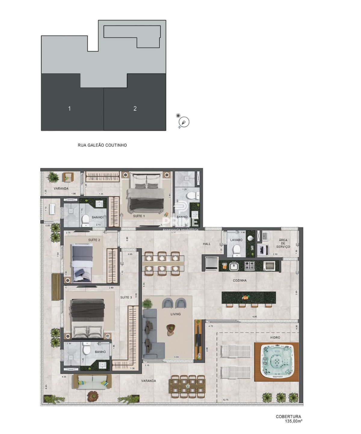 Apartamento à venda com 1 quarto, 50m² - Foto 18