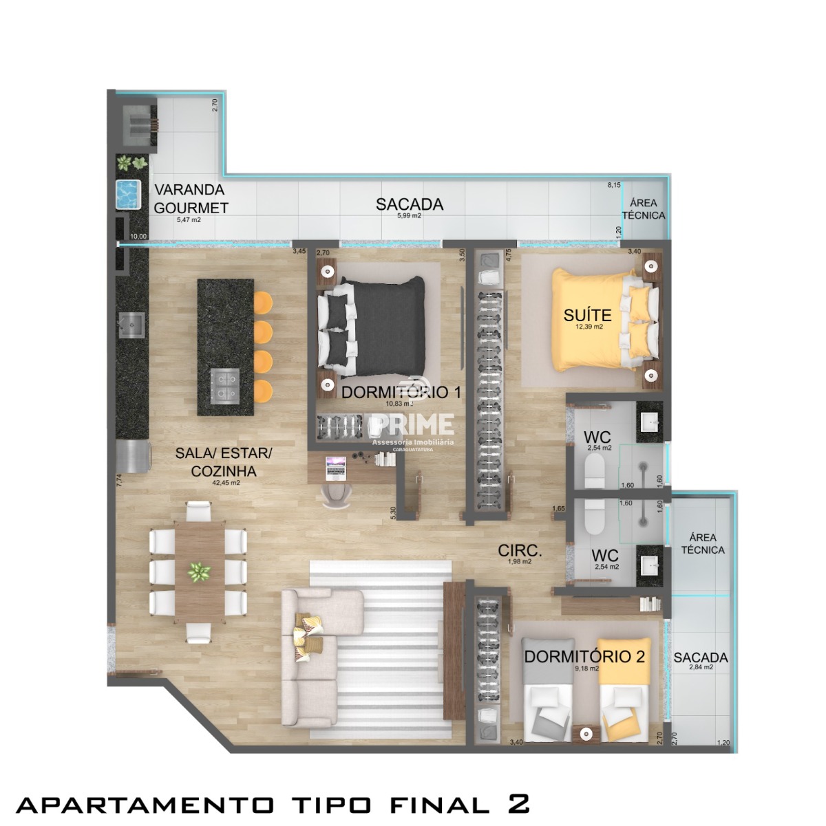 Apartamento à venda com 3 quartos, 167m² - Foto 19