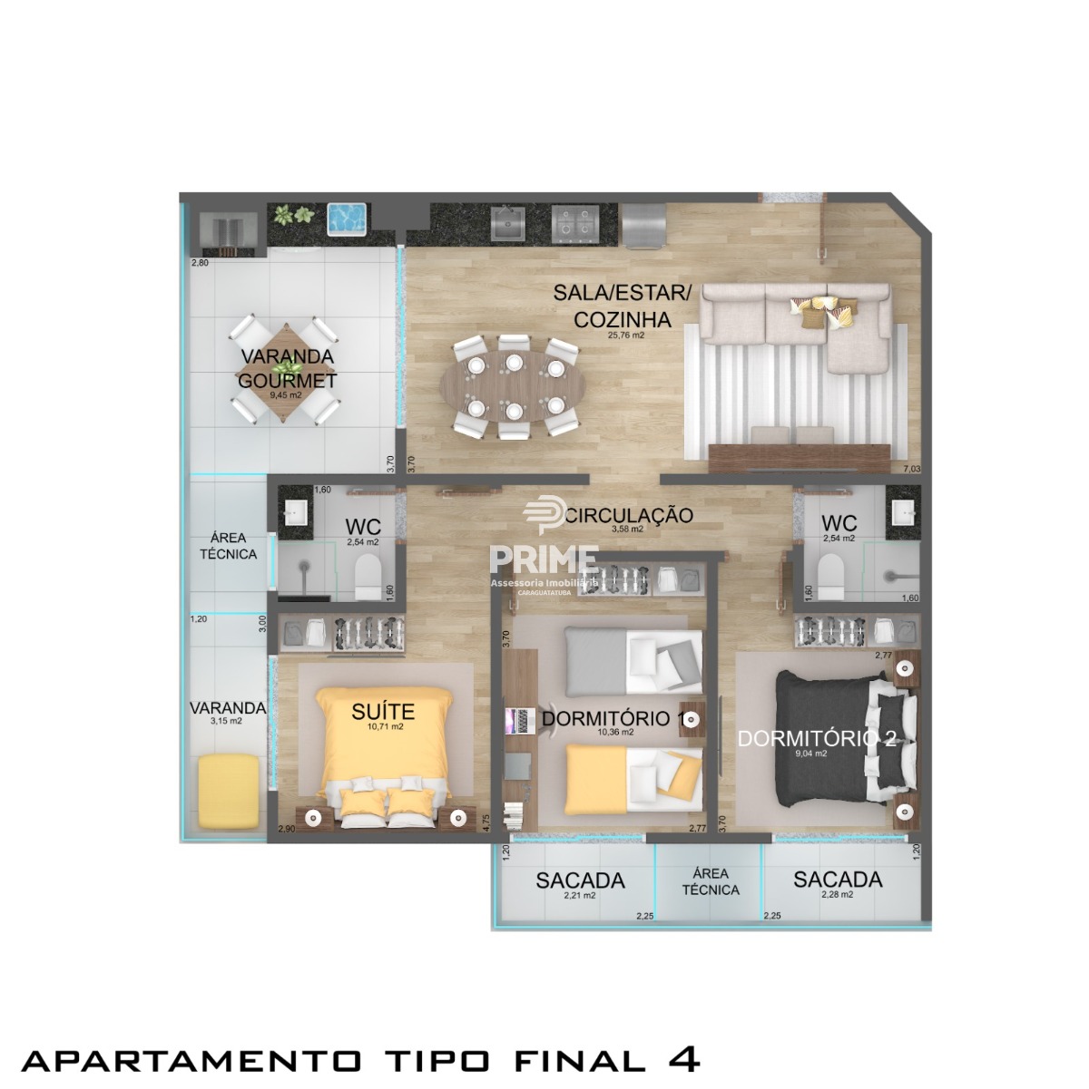 Apartamento à venda com 3 quartos, 167m² - Foto 21